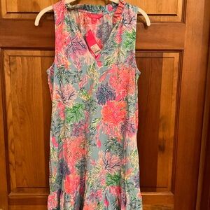 Lily Pulitzer Malone Dress in Celestial Blue